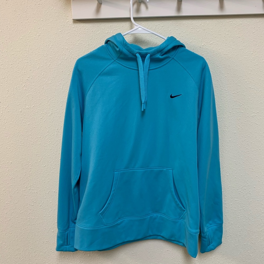 Nike blue athletic hoodie sweatshirt NWOT XL